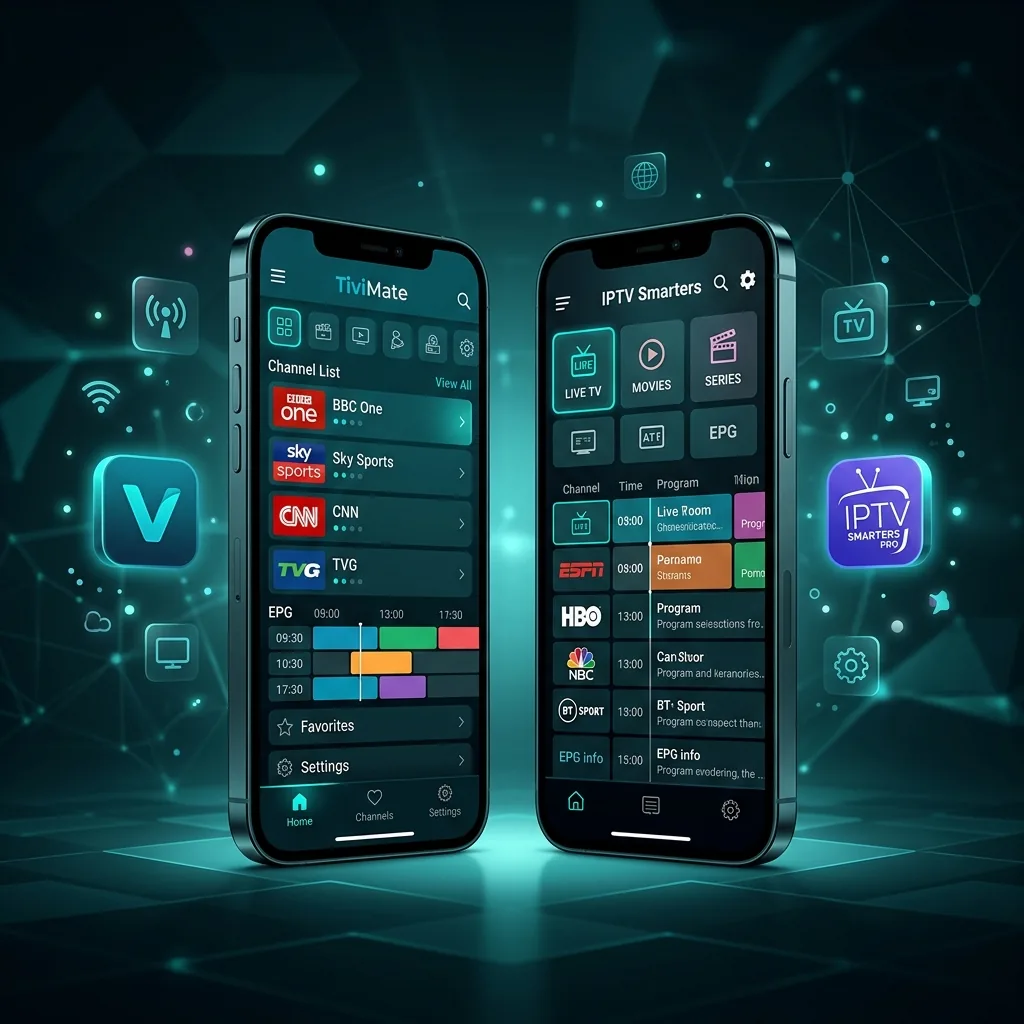 Best DoDo IPTV apps comparison TiviMate vs Smarters